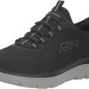 Skechers Men's Summits High Range Slip-in Sneakers Size 14 Black/Charcoal