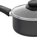 GoodCook Everyday Nonstick Sauce Pan w/Lid, 2 Quart, Black