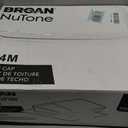 Broan-NuTone 634M Steel Roof Cap for 6" Round Duct, for Range Hoods, LoSone Fans, and Bath Ventilation Fans, Black