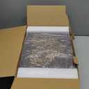 Larger Wooden Memory Keepsake Box with Hinged Lid & 8x10 Photo Frame Inside Lid – Decorative Storage Box With a Hinge Lids for Pictures, Letters & Time Capsule – Wooden Gift Box, 5.3” x 8.6” x 11.7”