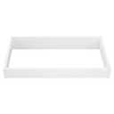 Oxford Baby Changing Topper for Castle Hill 3-Drawer Dresser, Barn White