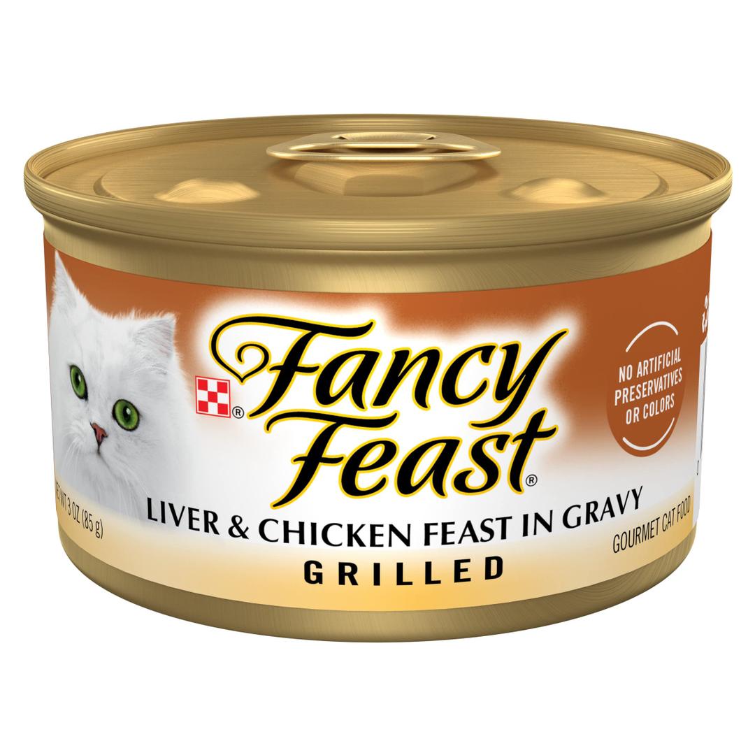 Fancy Feast Purina Grilled - (12) 3 oz. Cans, BEST BY: JUN 2028