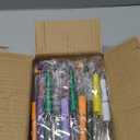 DASTTUIS 150 Pieces DIY Beadable Pen Kit  50 Plastic Ballpoint Pens with Refills & Bags, Beads Not Included  School Supplies, Office Accessories & Craft Gifts for Students & Teachers (Multicolor)