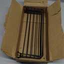 Pegboard Shelves, Peg Board Hooks, Organizer, for Storing A Variety of Tools, 4 Packs, Black