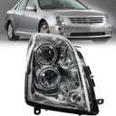 Headlight Headlamp Assembly Halogen Passenger Side Replacement for STS 2005 2006 2007 2008 2009 2010 2011 Replacement for GM2503278 Right RH