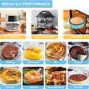 8.7 In Springform Pan, Round Leakproof Nonstick Removable Bottom Cheesecake Pan, Baking Silicone cake pans Protector with 50PCS Parchment Paper