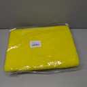 Non-Slip Bathtub Mat, Anti Slip Shower Mat, Fast Drying Bathtub Mats, Foot Scrubber Mat, Anti Slip Mat for Tub, Floor, Bathroom, Kitchen, Home, Hotel (Yellow 40"28")