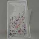 GVIEWIN for iPhone 14 Case Floral, with Screen Protector&Camera Lens Protector, Non Yellowing Soft Shockproof Clear Phone Protective Cover for Women, Flower Pattern Design 6.1"(Floratopia/Colorful)