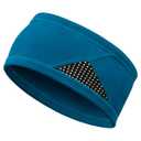 Winter Headbands for Women & Men, Reflective Fleece Ear Warmers, Non-Slip Sports Headbands for Running, Cycling, Skiing, Hiking and Daily Wear, Navy Blue (Blue)