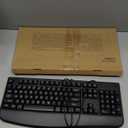 QUASIO Large Print Ergonomic Keyboard, Full Size Keyboard with Wrist Rest, Silent Wired USB Computer Keyboard Oversized Letter Keys 4X Larger Easy to See & Type for Laptop, PC, Windows, Desktop