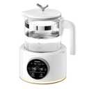 Baby Instant Warmer, Baby Milk Warmer Glass Electric Kettle Boiler with Night Light, Accurate Temperature Control for Formula, 1.2L Glass Water Warmer Breastmilk,Boil Coffee,Tea, 24H Insulation