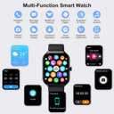 Smart Watch (Answer/Make Call),1.96"HD Smartwatch for Men Women with Heart Rate/Sleep Monitor/Pedometer/Step/Calories, 113+ Sports Fitness Watch, IP68 Waterproof Activity Tracker for Android iOS