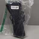 Women's Underbust Waist Trainer Corset Steel Boned Heavy Duty Twill Cotton Corset (Medium, Black)