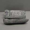 Deepsoon Heating Pad,Electric Heating Pads for Back,Neck,Abdomen,Moist Heating Pad for Shoulder,Knee,Arms,Legs,Dry/Moist Heat & Auto Shut Off,Birthday Gifts for Men and Women,Light Gray,24x12 Inch