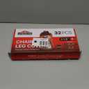 X-PROTECTOR 32 PCS Chair Leg Floor Protectors for Hardwood Floors - Floor Protectors for Chairs - Silicone Chair Leg Floor Protectors - Chair Leg Caps - Furniture Pads (Fit 1.3" - 2")