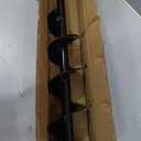 SYITCUN Auger Drill Bit for Planting - 4"X32" Heavy-Duty Auger Post Hole Digger for Fence- 3/8" Hex Drive Drill