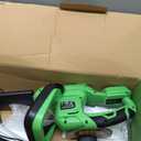 TaskStar 22" Hedge Trimmer Cordless: 20V Electric Bush Trimmer with Debris Remover, 2x4.0Ah Rechargeable Battery, Dual-Action SK5 Blade, All-Around Trimming Shrub Hedge Clippers for Garden Yard