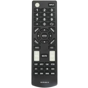 New NS-RC4NA-18 Remote Control fit for Insignia LCD/LED TV NS-22D420NA18 NS-32D220NA18 NS-32D311MX17 NS-32D311NA17 NS-40D420MX18 NS-40D420NA18 NS43D420NA18 NS-43D420NA18