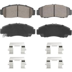 Front Ceramic Brake Pads Set for Honda Accord 2003-2011, for Acura CL 2001-2003, for RL 1999-2004, for TL 1999-2008, TSX 2004-2010, 4PCS