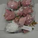 Ling's Moment Boutonniere for Men, 6pcs Groom Groomsmen Boutonniere, Artificial Flowers for Wedding Decor/Prom/Homecoming, etc.Dusty Rose Mauve