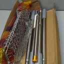 Chicken Catching Net Set  2 Nets with Adjustable 74 Inch Pole, Lightweight Bird & Animal Catcher for Chickens, Ducks, Geese, Fish, Cats  Heavy-Duty Nylon Net with Stainless Steel Frame