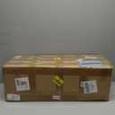 Ferraycle 8 Pcs 2025 Prom Stainless Steel Stanchion 5 ft Velvet Carpet Ropes and Pole Crowd Control Barriers Grand Opening Casino Movie Theme Party 360 Photo Booth Accessories (Black and Gold)