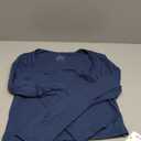 REORIA Womens Tops, Blue, Size L