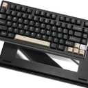 YUNZII AL75 PRO 75% Wireless Mechanical Gaming Keyboard,Full Aluminum CNC,BT/2.4G/Wired,PBT Keycaps,Gasket Mounted Hot Swap,Custom RGB Backlight, Programmable for Mac/Win (Black, Gateron Zero)