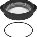 SPX5500D Strainer Cover, SPX5500D Pump Lid Replacement with O-Ring, for Hayward Power Flo Matrix SP1590 Pump Series, Black