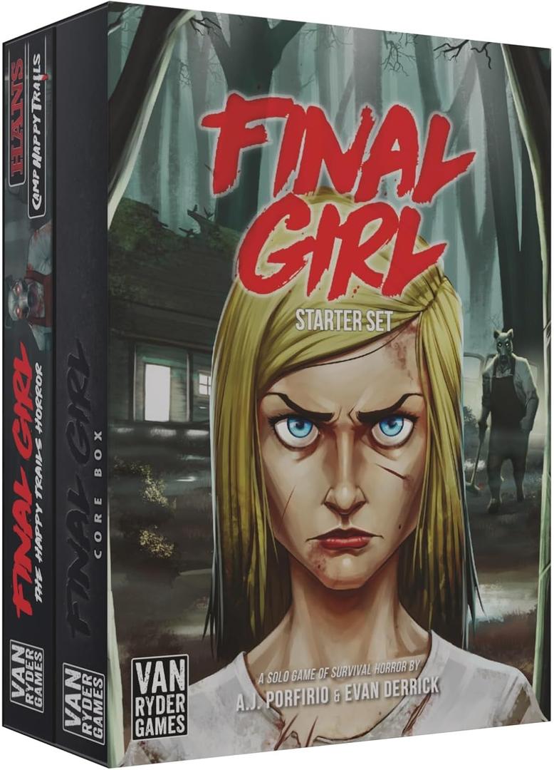 Van Ryder Games - Final Girl Starter Set - Core Box & Happy Trails Feature Film - 1 Player Board Game for Solo Play - 20-60 Minutes Gameplay - Ages 14+