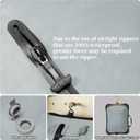 Vacuum Bags for Travel, Professional IP67 Reusable Vacuum Compression Bags for Travel Suitcases and Backpack, Durable Space Saver Bag (2 PACK, No Pump)