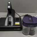 Bed Vacuum Cleaner Mattress Vacuum Cleaner,16Kpa Powerful Handheld Vacuums with UV-C Light & Double Dust Cup & High Heating & Ultrasonic & Anion for Bed Sofa (Corded,Purple)