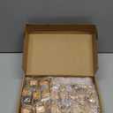 20 Pcs Christmas Thank You Gift Bulk Empty Car Air Freshener Diffuser Hanging Ornament Glass Essential Oil Diffuser Teachers Volunteer Staff Employee Appreciation Gifts