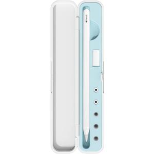 Carrying Case for Apple Pencil 2nd Gen and 1st Generation - Storage Box with Lid for Apple Pencil - Pen Protective Case for iPad Pencil - Holder Accessories - Shock-Absorption (Blue)