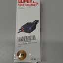 Retractable Car Charger, SUPERONE 99W Car Phone Charger with Cables Fast Charging, USB C Car Charger Adapter for iPhone 17 16 15 14 13 12, Samsung, Black