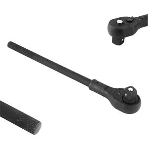 1" Ratchet with 13" Long Handle, Heavy Duty Quick Release Reversible Switch Full Polish Grip Drive Ratchet Socket Wrench, Gifts for Men & Dad, 18.9 Inch Overall Length