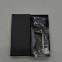 Mens Digital Watch for Men, Stainless Steel Square Watches, Mens Wrist Watches Waterproof Large Face Dual Time Date Watch (Green)