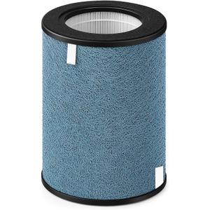 HP302 NeverChange Air Purifier Max Replacement Filter for Shark Air Purifier Filter HP301, HP300, HP201, HP202, HP232 Series, HC501 Series, AP1000, UA205 Series Air Purifiers, Part # HE3FKPET