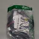 QUMY Dog Shoes for Large Dogs, Medium Dog Boots & Paw Protectors for Winter Snowy Day, Summer Hot Pavement, Water-Resistant in Rainy Weather, Outdoor Walking, Indoor Hardfloors Skid-Resistant Sole (Size 5: 2.4''x2.8''(W*L) (Pack of 4))