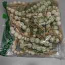 Wall Hanging Photo Display with Wooden Beads Garland 4 Feet Boho Collage Picture Frame DIY Picture Photo Frame Set with 9 Wood Clips for Rustic Country Home, Office Nursery Room Decoration(4 Pieces)