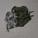 Girls Swimsuit Halter Neck One Piece Bathing Suit with Tropical Printed Cover Up Skirt Girls' Swimwear Set 15-16T