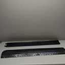 Small 3 Pack - Floor Cord Cover Cord Protector Drop Over Drop Trak Cable Ramp for Office Warehouse - Black