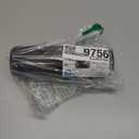 iDesign Austin Covered Holder, Holds Regular and Electric Toothbrushes (Smoke/Matte Black)