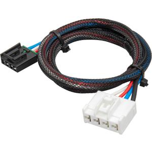 RED WOLF Brake Control Wiring Harness Fit for 1995-2009 Dodge Ram Chrysler Adapter Towing Trailer Brake Controller Wire 4 Pin Connector Cable Mount