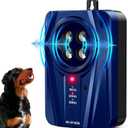 Dog Bark Deterrent Devices, Automatic Anti Barking Device with 4 Ultrasonic Transmitters Long Range 50FT, 3 Mode Rechargble Barking Control Devices, Effective Stop Bark Box Outdoor & Indoor