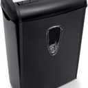 Aurora AS890C 8-Sheet Cross-Cut Paper/Credit Card Shredder with Basket