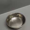 PetRageous 60046 Cayman Classic Non-Skid Stainless-Steel Dishwasher Safe Bowl 1-Cup Capacity 4.5-Inch Diameter 1.5-Inch Tall for Small Dogs and Cats of Any Size, Metallic