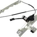 FINDAUTO 748-962 Power Window Regulator for 2009-2010 for Jeep Commander | Front Left Power Window Regulator With 6 pins Motor Assembly,748-962