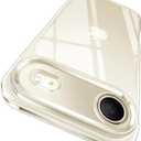 CASEKOO for iPhone 17 Air Case Crystal Clear, Patented Anti-Yellow & Virgin TPU, 15FT Military-Grade Drop Protection, Slim Transparent Women Men Funda para for iPhone 17 Air Case 6.5 inch, Clear