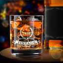 LIGHTEN LIFE 70th Birthday Gifts for Men 12 OZ,1956 Whiskey Glass in Valued Wooden Box,70th Birthday Bourbon Glass for Dad,Husband,Friend, Bday Gift Ideas